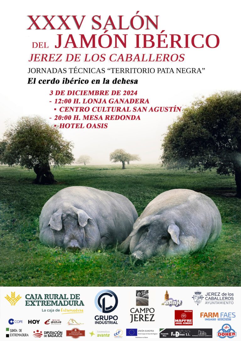 La dehesa y el cerdo ibérico, a debate en Jerez de los Caballeros