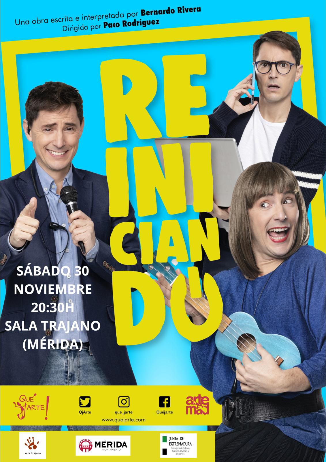 La Sala Trajano programa este sábado ‘Reiniciando’, una comedia sobre segundas oportunidades