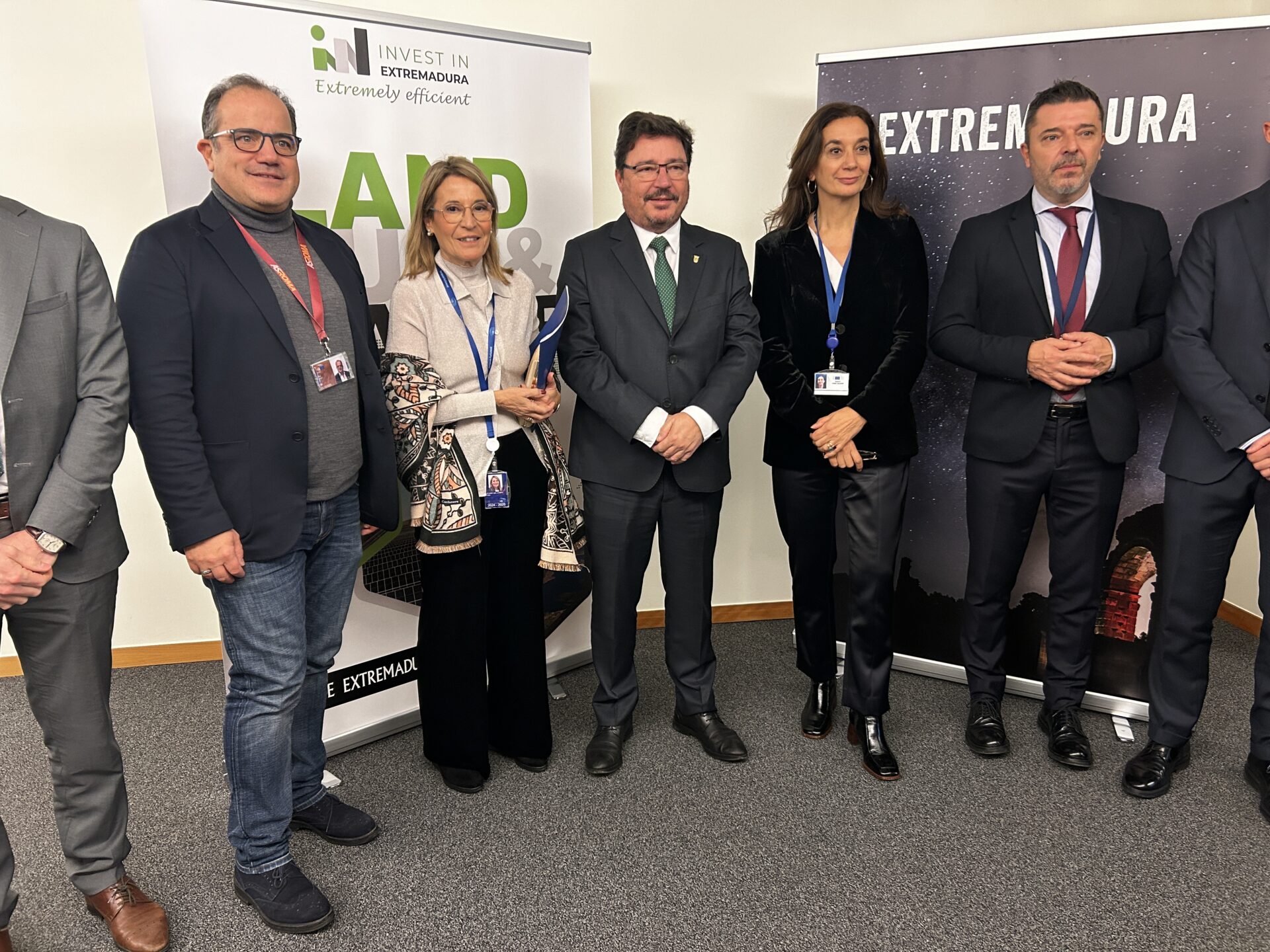 Extremadura se presenta en Bruselas como un enclave estratégico en la transición energética de Europa