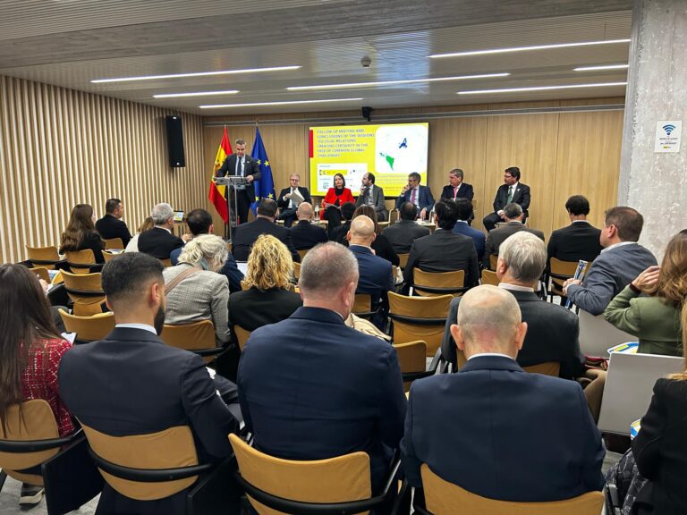 Santamaría destaca el papel de Extremadura y de la Fundación Academia Europea e Iberoamericana de Yuste en las relaciones UE – América Latina