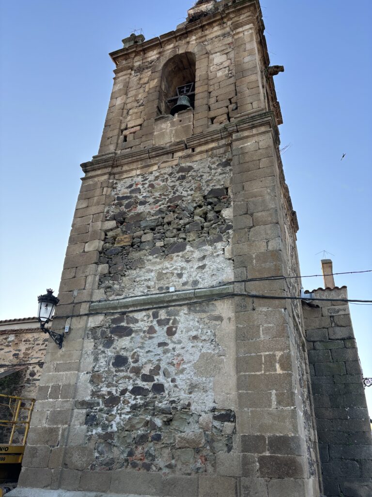 La Junta acomete la restauración de la iglesia de la Consolación en Calzadilla con una inversión cercana a los 50.000 euros