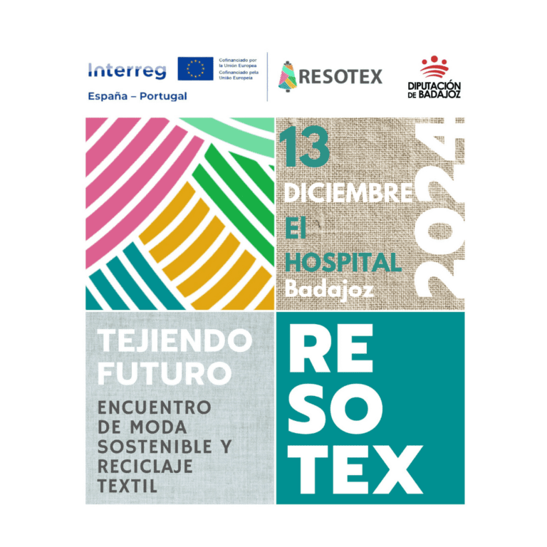 La Diputación de Badajoz organiza el evento ´Tejiendo Futuro: encuentro de moda sostenible y reciclaje textil´ en el Hospital Centro Vivo