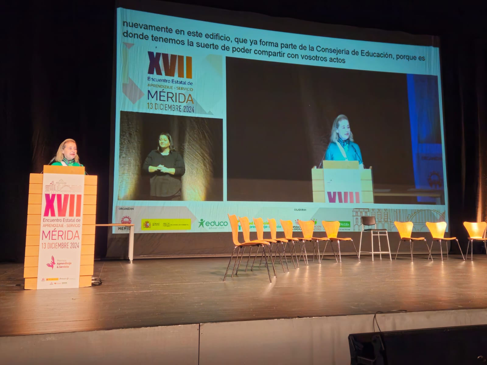 La consejera de Educación reivindica que Extremadura es pionera en formar a los alumnos en primeros auxilios