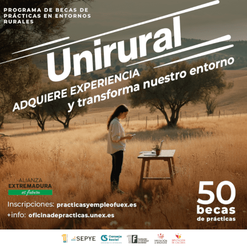 La Universidad de Extremadura y las Diputaciones de Badajoz y Cáceres promueven la incorporación de 50 titulados de la UEx a empresas y/o entidades de entornos rurales durante 6 meses