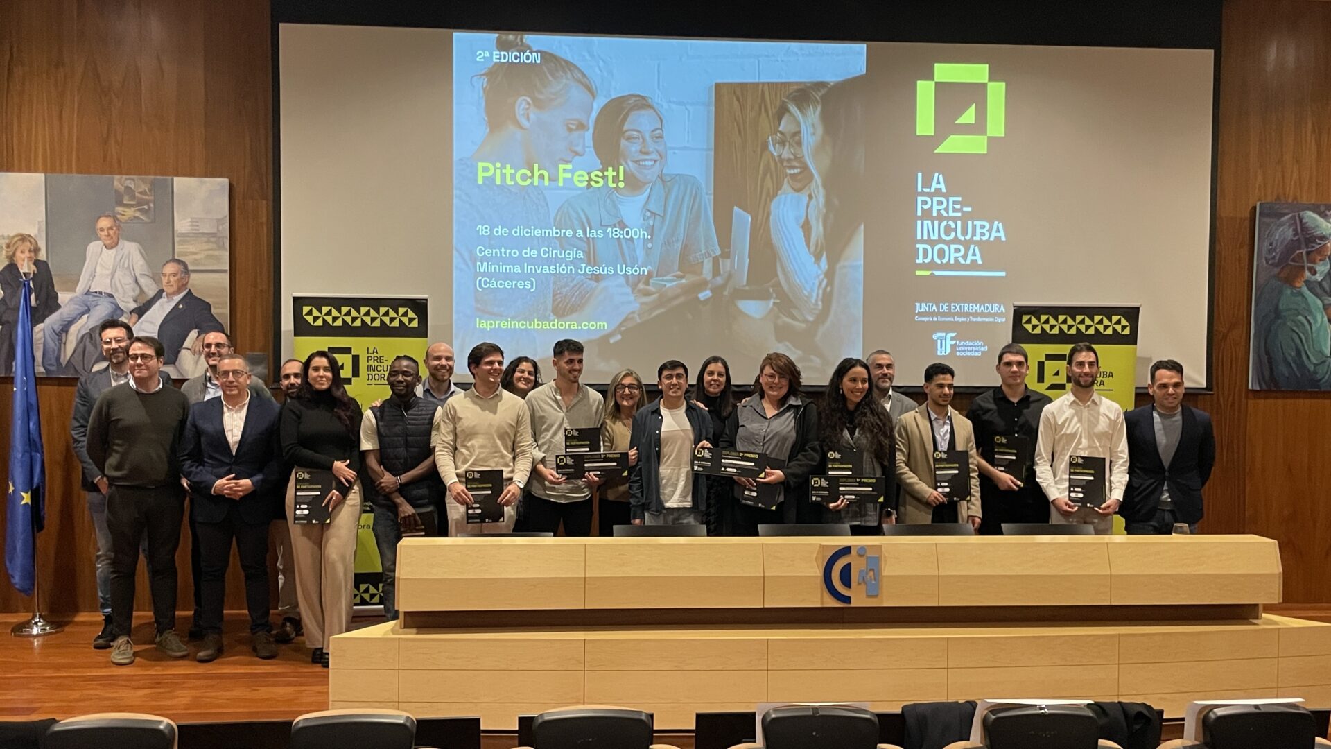 La Pre-incubadora premia 3 proyectos de las 25 iniciativas presentadas en su segunda convocatoria