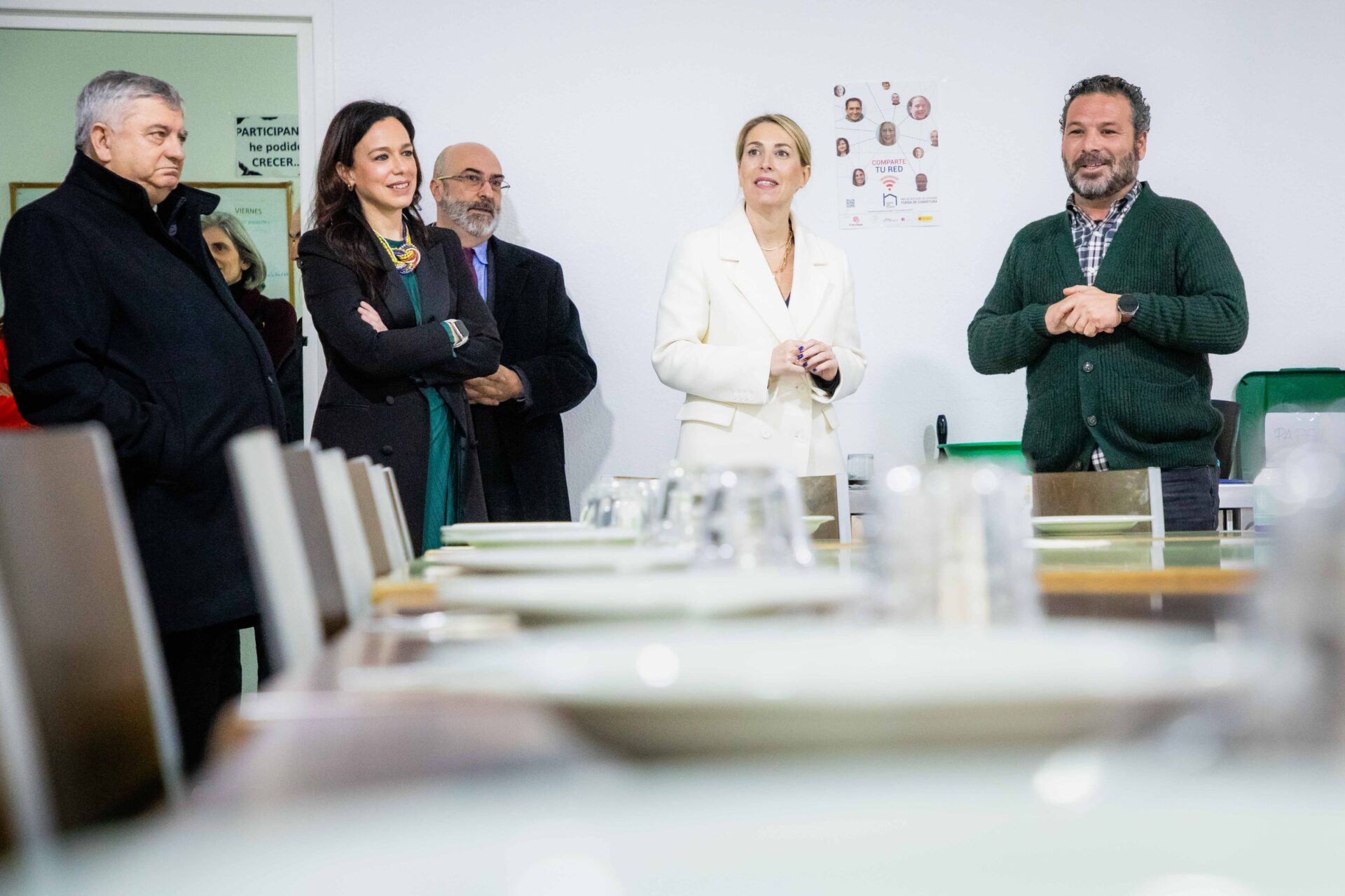 María Guardiola conoce de primera mano la labor de Cáritas y califica su acción en favor de las personas vulnerables como un “faro de solidaridad”