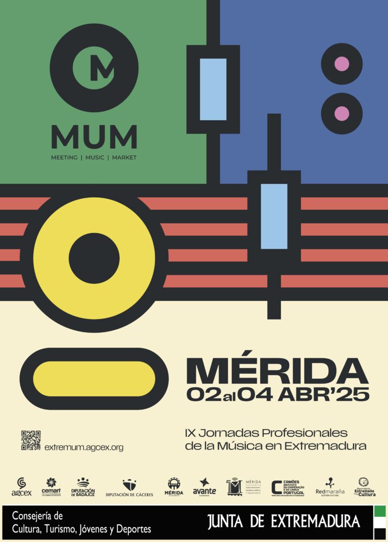 Las IX Jornadas Profesionales de la Música en Extremadura (#MUM25) abre convocatoria para recibir propuestas