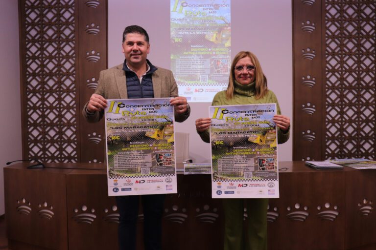 Entrín Bajo acogerá su segunda ruta de quads y motos por la dehesa