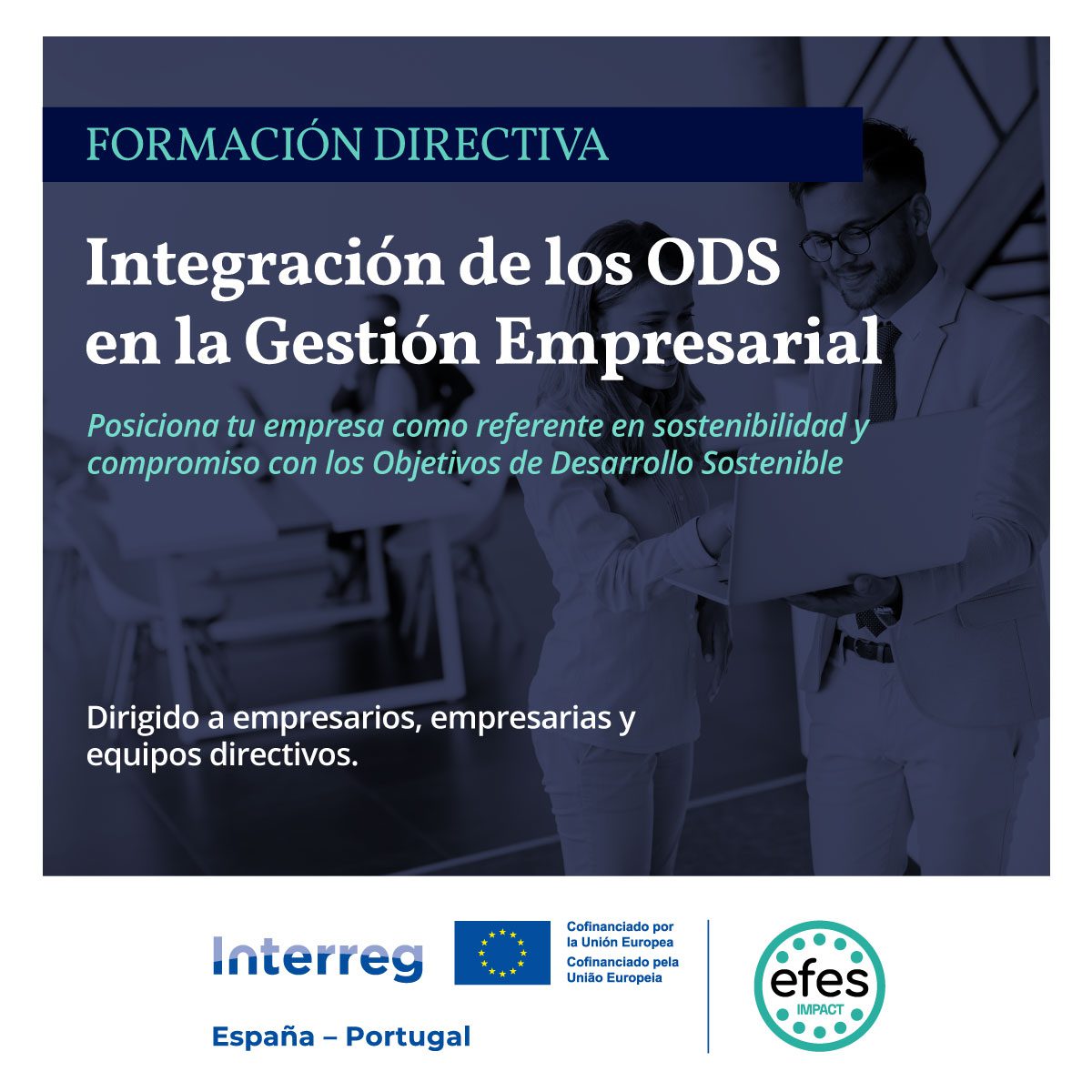 Abierta la convocatoria del ‘Programa de formación directiva. Integración de los ODS en la gestión empresarial’