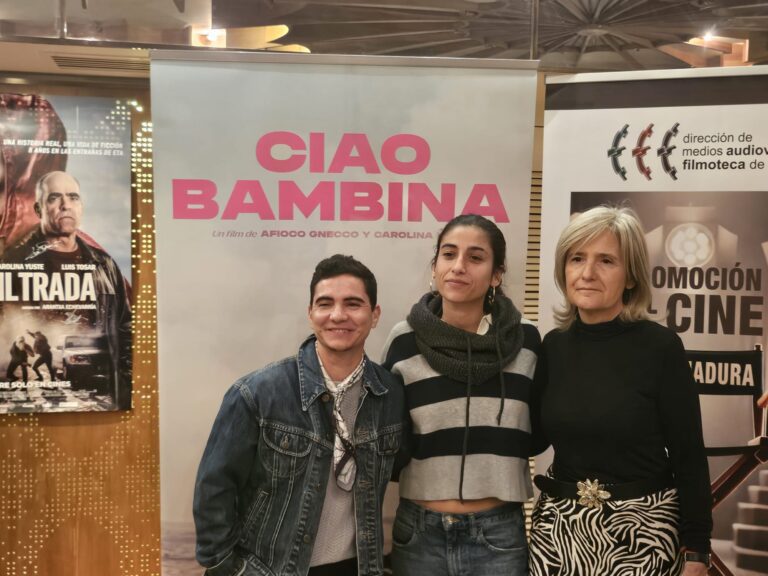 Victoria Bazaga defiende el aumento en las ayudas al cine en el acto de apoyo a Carolina Yuste como nominada a los Goya