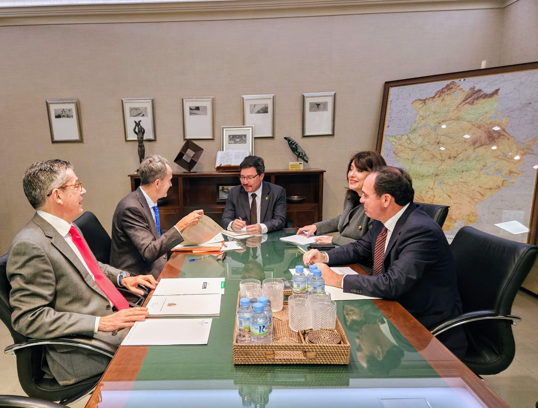 La Junta avanza con el Ministerio Fiscal en el impulso de un nuevo convenio para establecer protocolos de actuación y de colaboración para reducir la siniestralidad laboral