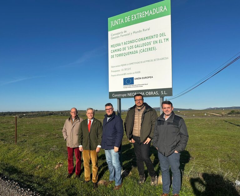Finalizadas las obras de mejora del Camino de los Gallegos en Torrequemada