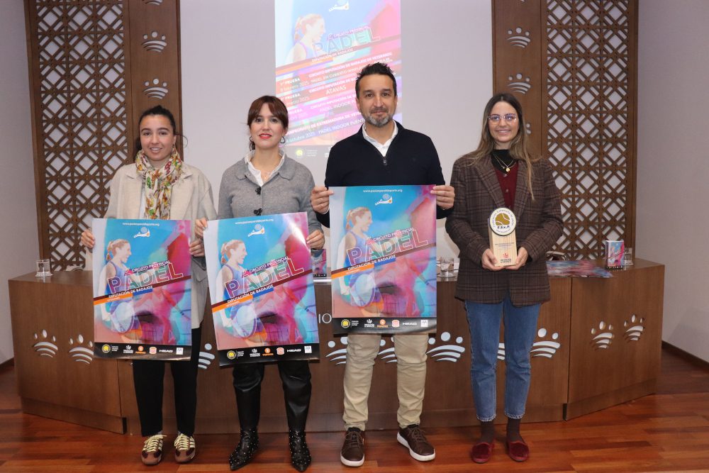 Vuelve el Circuito Provincial de Pádel Diputación de Badajoz, con una prueba más
