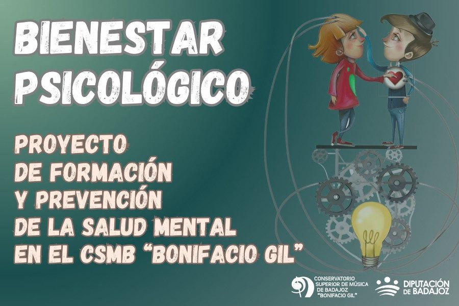 El Conservatorio Superior de Música ‘Bonifacio Gil’ se preocupa por la salud mental de sus alumnos y profesores