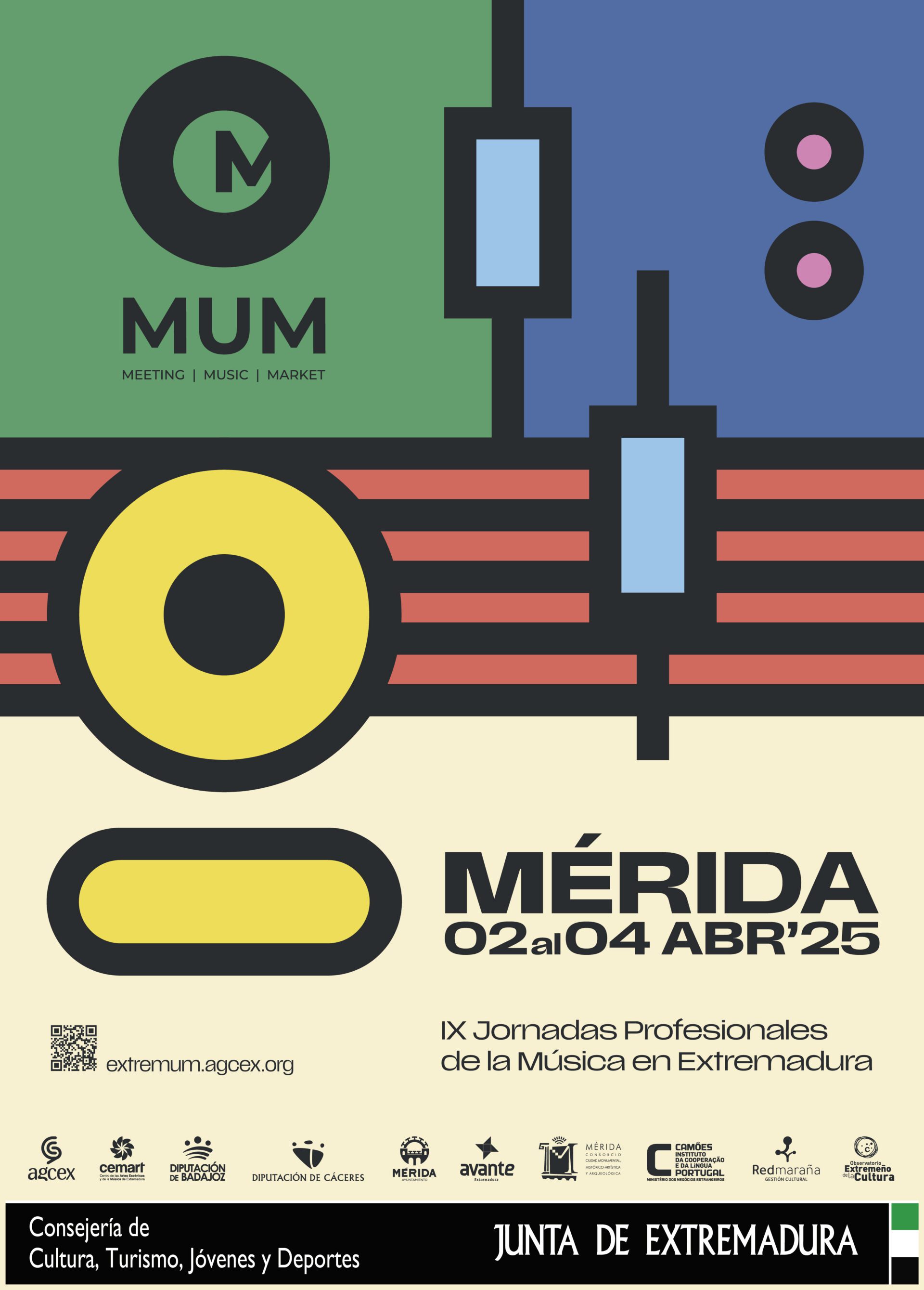 La IX edición de las Jornadas Profesionales de la Música en Extremadura abre su convocatoria para profesionales del sector