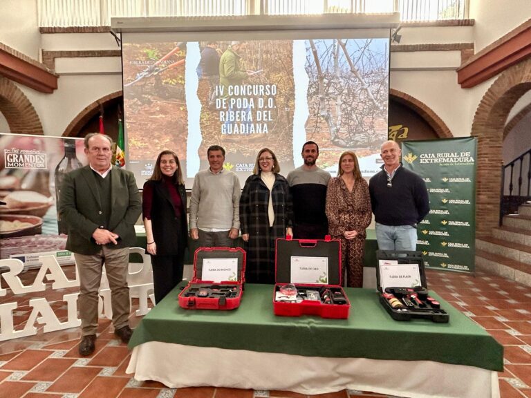 Mercedes Morán clausura el IV Concurso de Poda DO Ribera del Guadiana