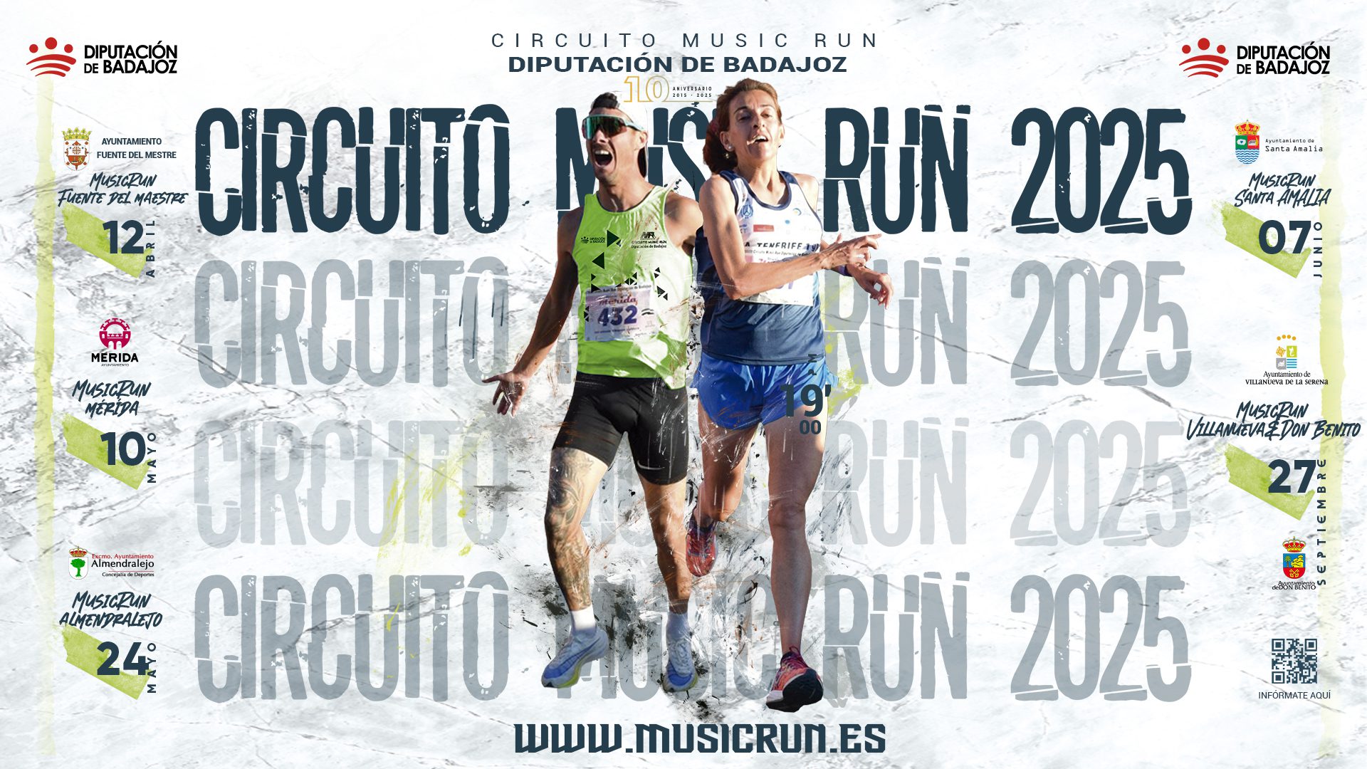 Deporte, diversión, convivencia y espectáculo en el Music Run que cumple 10 años
