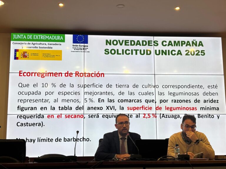 La Junta presenta las novedades de la solicitud única de la PAC para 2025