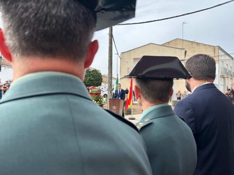 La Junta de Extremadura participa en el acto institucional de homenaje a Alfonso Morcillo, víctima de ETA