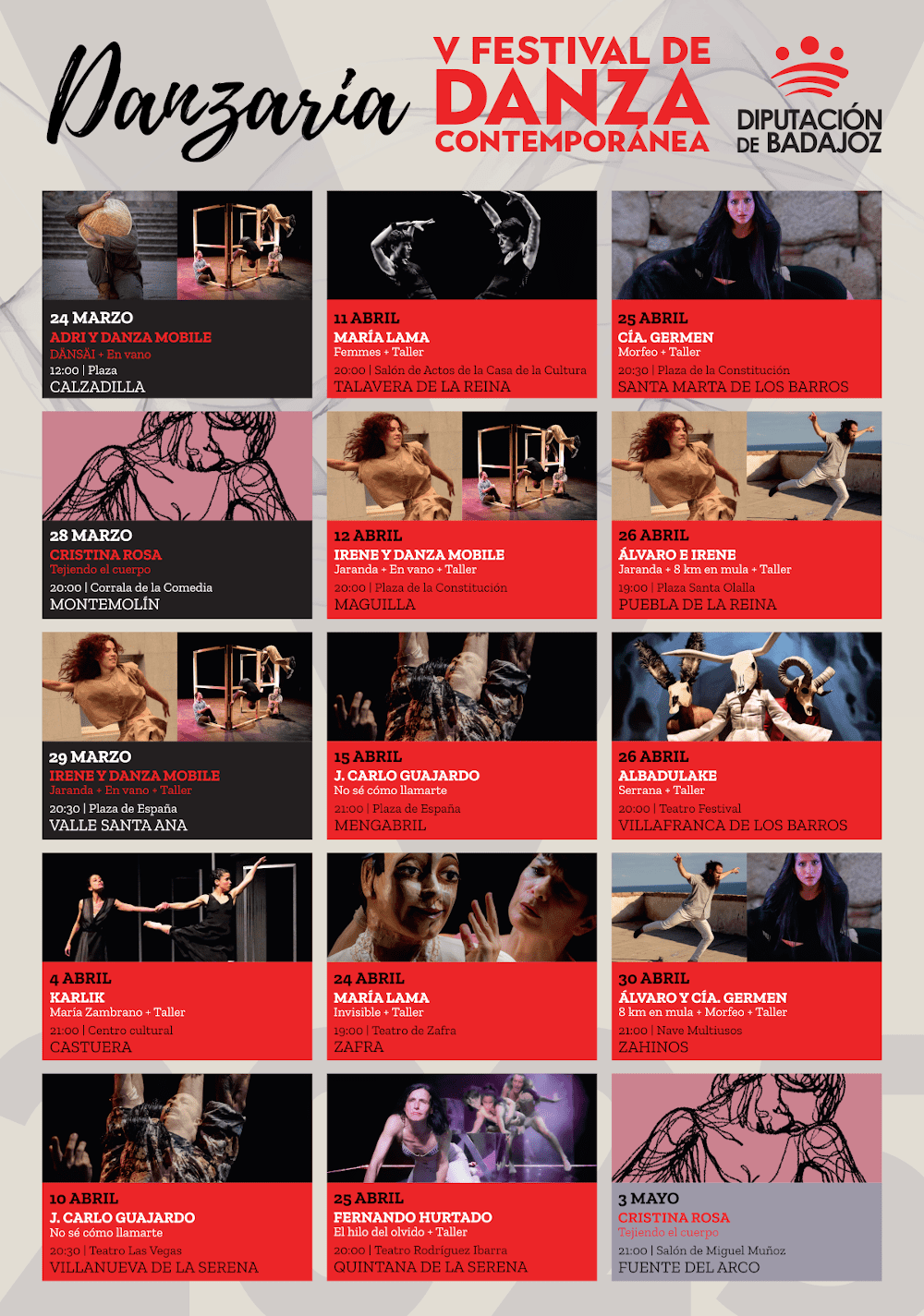 Danzaria cumple 5 años de danza contemporánea en pueblos pequeños