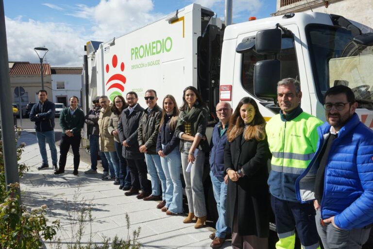 Promedio incorpora un nuevo camión recolector con control de pesaje para dar servicio a cuatro municipios de las Vegas Bajas
