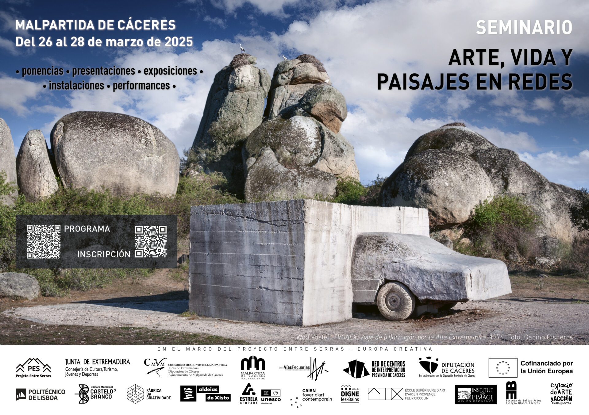 El Museo Vostell Malpartida acoge un seminario internacional sobre arte, territorio y comunidad
