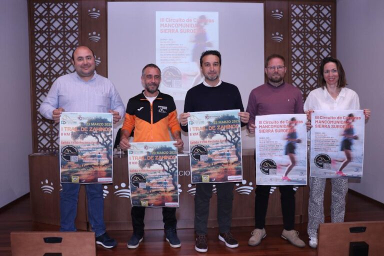 El III Circuito de Carreras Mancomunidad Sierra Suroeste comienza con el trail de Zahínos