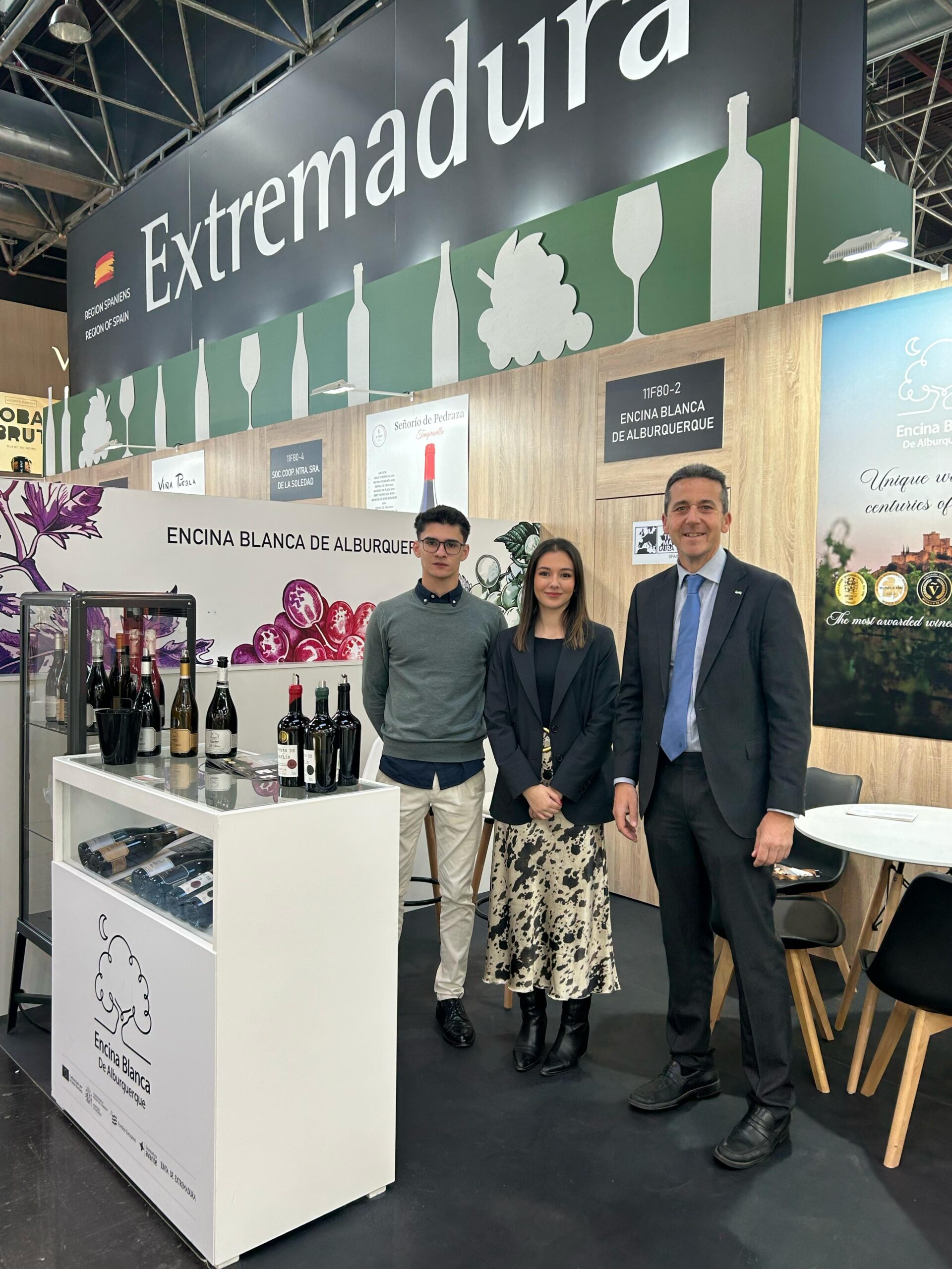 La Junta acompaña a las empresas extremeñas que participan en ProWein, la feria internacional líder del sector vitivinícola en Düsseldorf