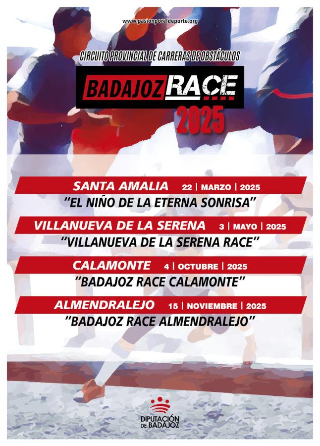 Presentado el calendario de carreras de obstáculos Badajoz Race