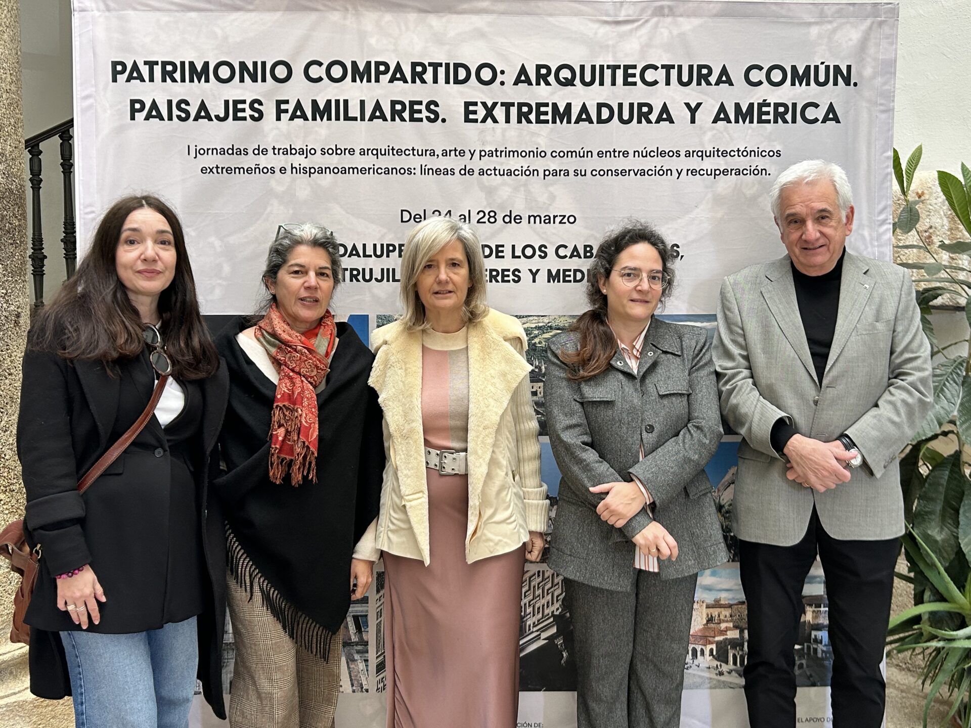 Bazaga destaca el vínculo de Extremadura con Hispanoamérica en la inauguración de las Jornadas de Patrimonio Compartido en Trujillo