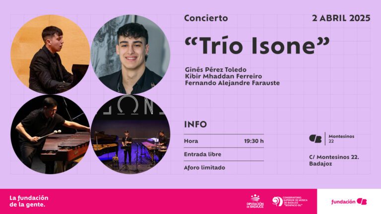 Ginés Pérez y Kibir Mhaddan en concierto tras recibir el Premio de Grado del CSMBG