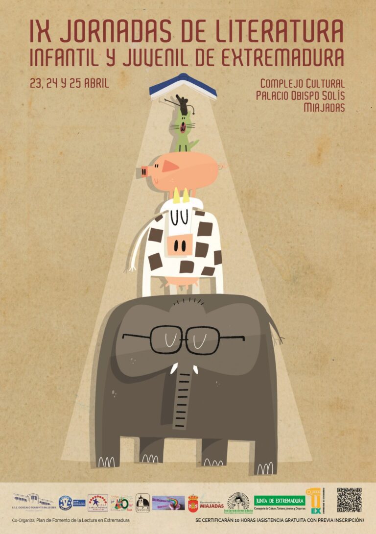 El Plan de Fomento de la Lectura de Extremadura coorganiza la 9ª edición de las Jornadas de Literatura Infantil y Juvenil