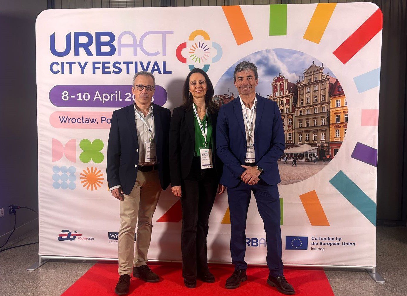 La Diputación de Badajoz participa en el URBACT City Festival en Polonia para intercambiar buenas prácticas y casos de éxito de administraciones municipales europeas