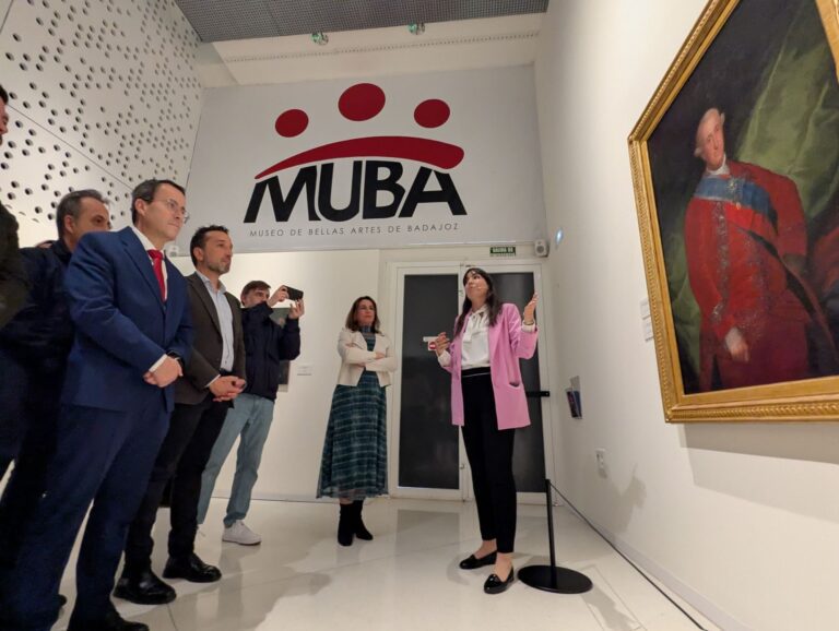 Miguel Ángel Gallardo inaugura la exposición ‘Goya y su legado’, la “más ambiciosa” que ha acogido el MUBA