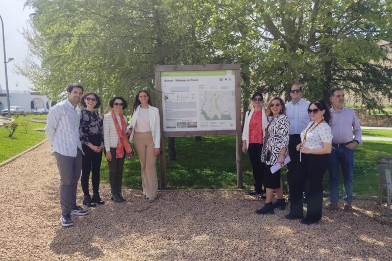 Autoridades comunitarias y españolas visitan infraestructuras construidas a través del Programa Operativo de Cooperación Transfronteriza España- Portugal, POCTEP