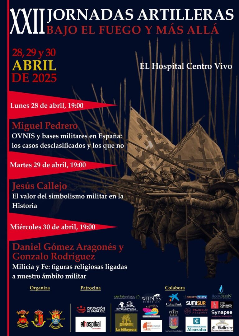 Las XXII Jornadas Artilleras ponen el foco ‘Bajo el fuego y más allá’