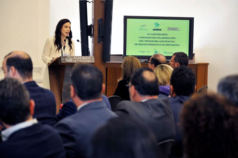 Sara Gª Espada anuncia la creación de una Estación Clínica de Trabajo en JARA para los Equipos de Conductas Adictivas del SES