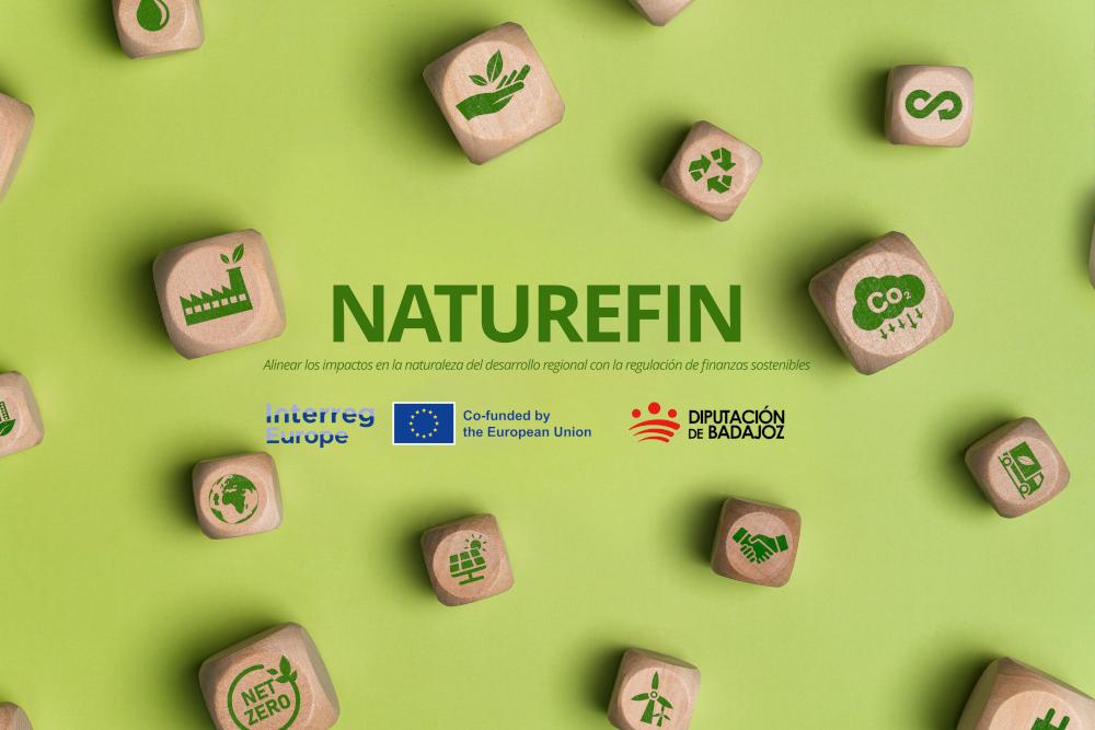 La Diputación de Badajoz se suma al proyecto europeo NATUREFIN para alinear el desarrollo regional con la protección de la naturaleza y las finanzas sostenibles