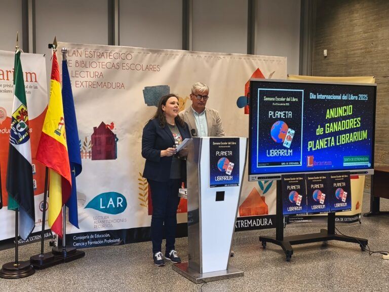 El CEIP Sotomayor y Terrazas, de Jerez de los Caballeros, y el IES Ruta de la Plata, de Calamonte, ganan el concurso ‘Planeta Librarium’