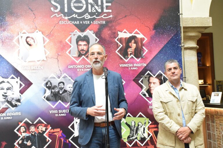 La Junta de Extremadura reitera su respaldo al festival Stone & Music de Mérida en su décimo aniversario