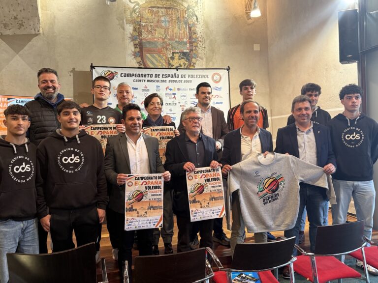 Badajoz reunirá a 24 equipos nacionales de voleibol entre el 6 y el 11 de mayo en el Campeonato de España Cadete Masculino