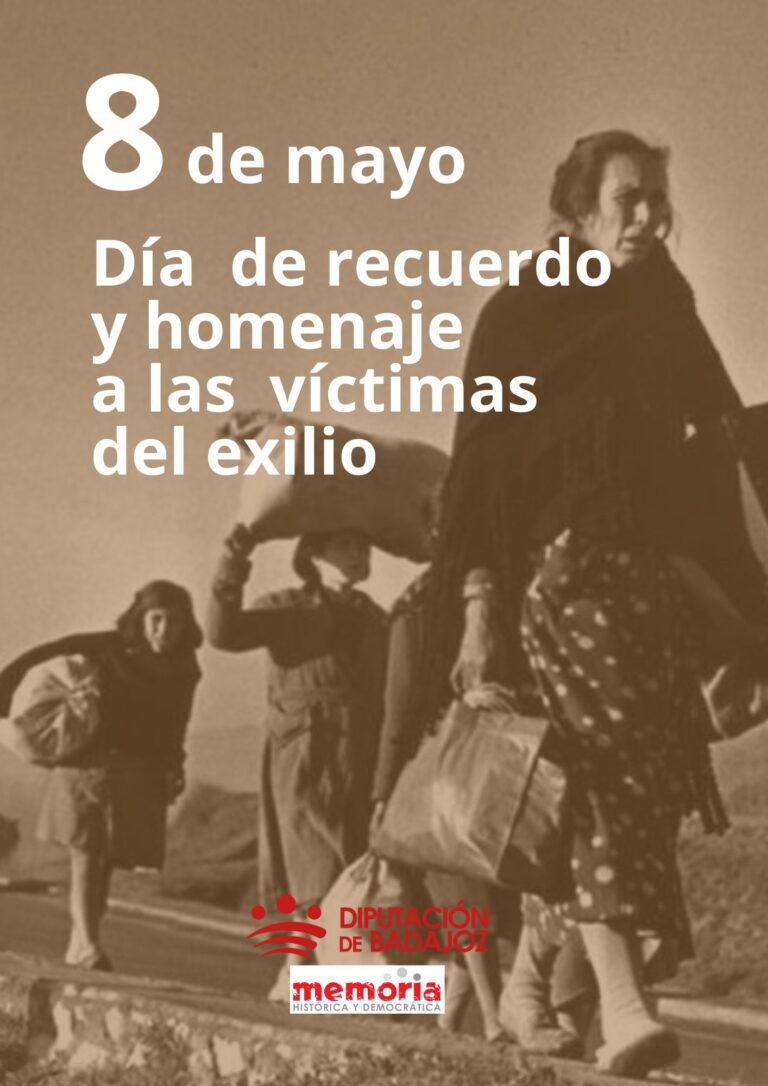 Cada 8 de mayo, un Día de Homenaje y Recuerdo a las Víctimas del Exilio