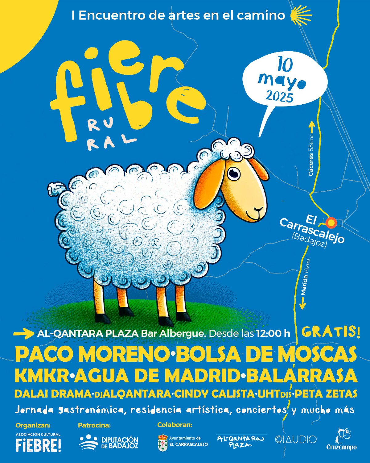 Todo listo en Carrascalejo para el I Encuentro de Artes en la Vía de la Plata