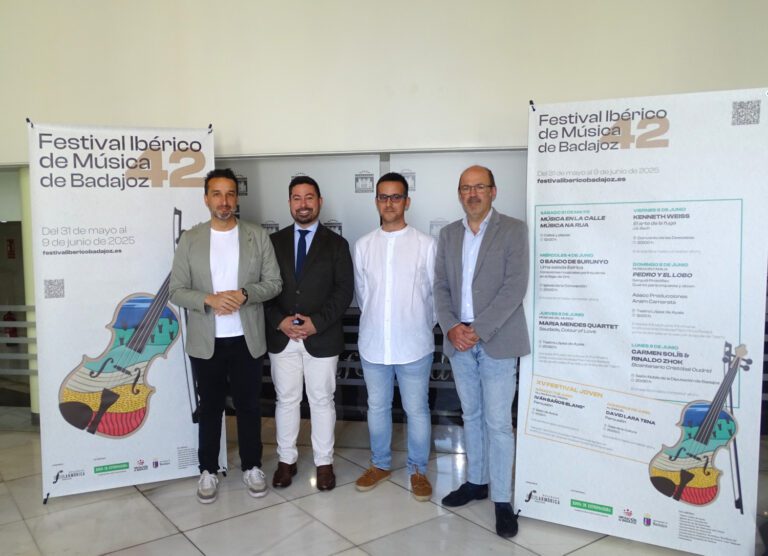 El 42 Festival Ibérico de Música de Badajoz cuenta con la Diputación para “unir pueblos” en La Raya