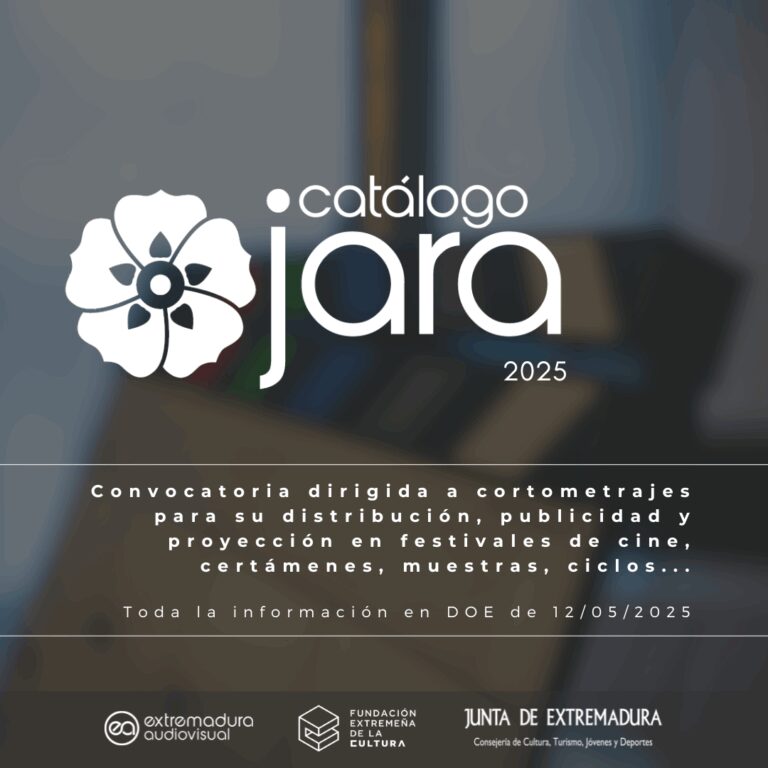 La Junta publica la convocatoria para incorporar cortometrajes extremeños al Catálogo Jara 2025