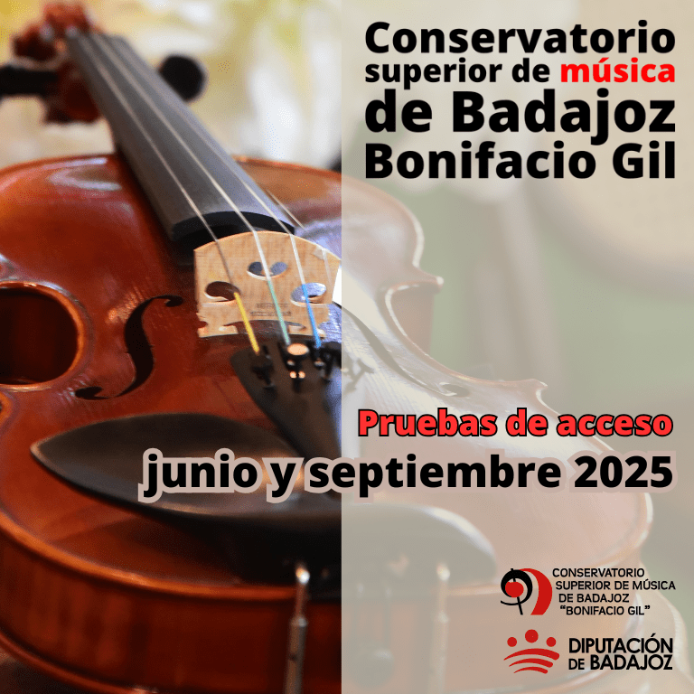 El Conservatorio Superior de Música ‘Bonifacio Gil’ tiene abierto el plazo para participar en sus pruebas de acceso