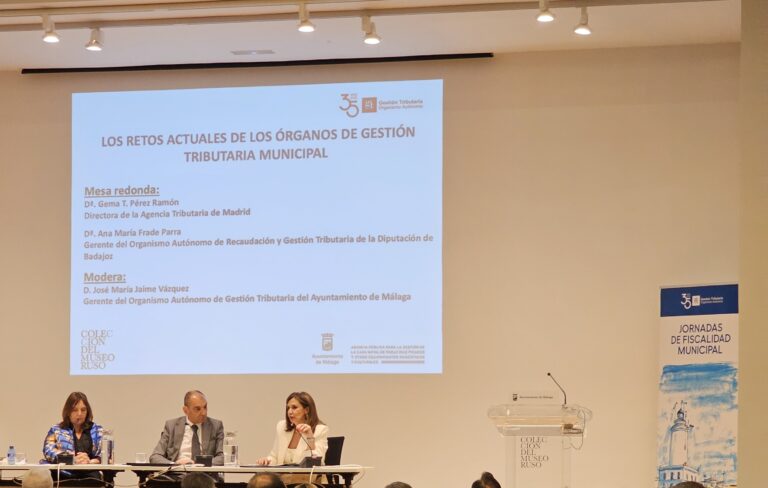 El OAR participa en las XII Jornadas de Fiscalidad Municipal organizadas por el Ayuntamiento de Málaga