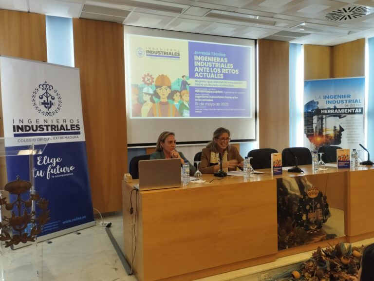 La Junta defiende el papel crucial de las ingenieras industriales en la de transición energética y reindustrialización de Extremadura