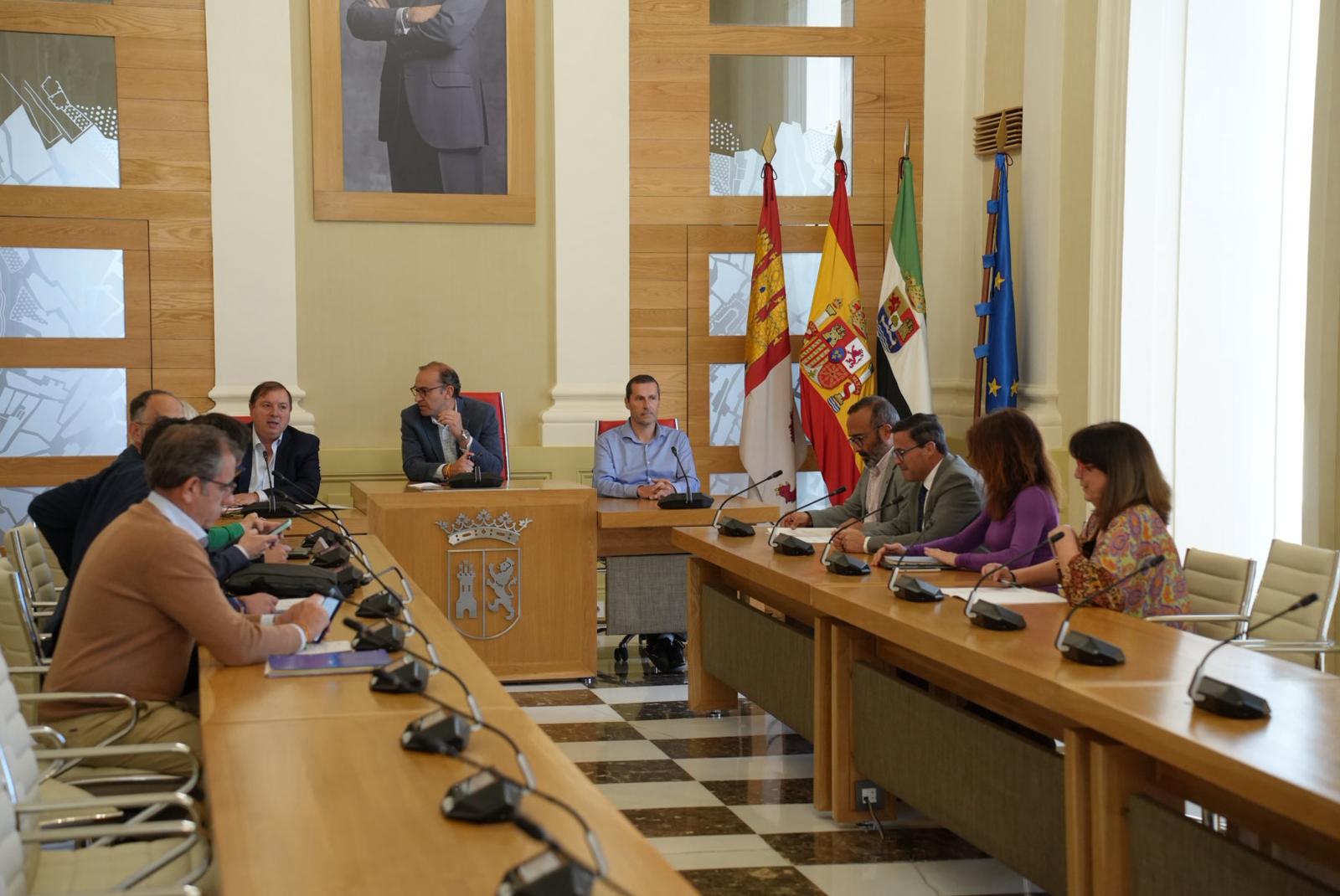 Miguel Ángel Gallardo asiste al arranque del proyecto ´Cáceres, Capital Europea de la Cultura 2031’