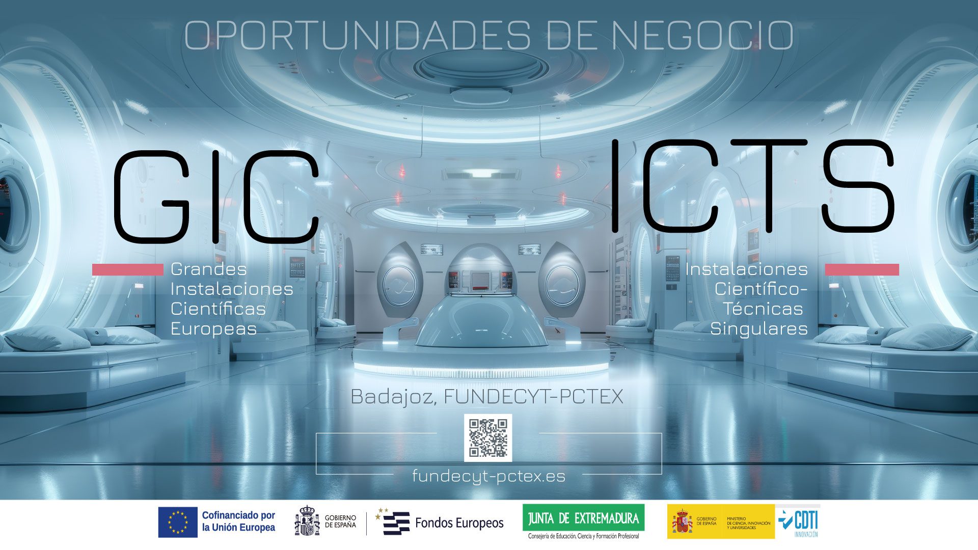 Una jornada mostrará las oportunidades de negocio para empresas extremeñas en infraestructuras científicas europeas y nacionales